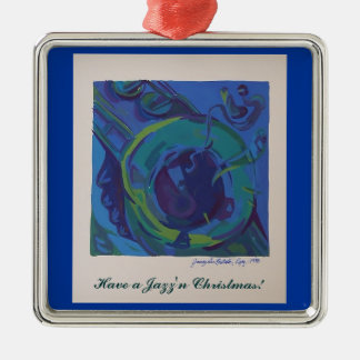 Haben Sie ein Jazz'n Weihnachten Silbernes Ornament