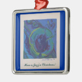 Haben Sie ein Jazz'n Weihnachten Silbernes Ornament (Links)