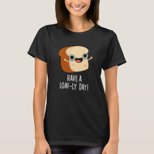 Haben Sie ein lautes Tagesgebäck mit dunklen BG T-Shirt