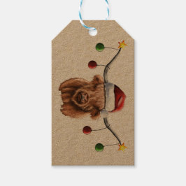 Haben Sie ein Merry Hielan Coo Weihnachten Geschenkanhänger