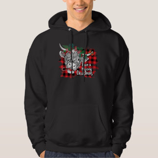 Haben Sie ein Mooey Weihnachten frohe Xmas Highlan Hoodie