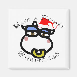 Haben Sie ein Mooey Weihnachten! Magnet