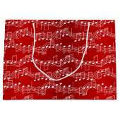 Haben Sie ein musikalisches Weihnachten Große Geschenktüte (Vorderseite)