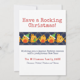 Haben Sie ein Rocking Weihnachten singen Robin Cus