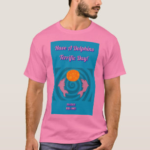 Haben Sie ein rosa T-Shirt Delphin-der