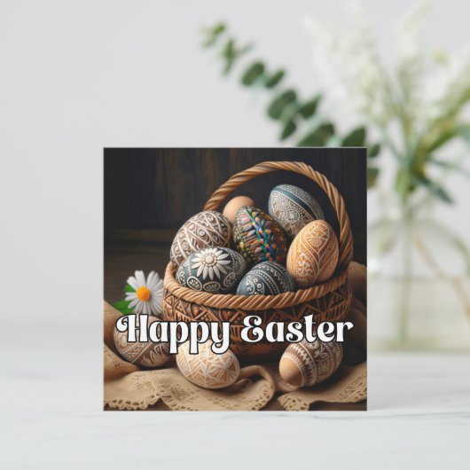 Haben Sie ein sehr glückliches Ostern Karte (Stehend Vorderseite)