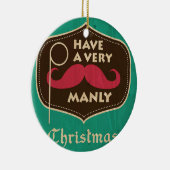 Haben Sie ein sehr manches Weihnachtsgeschenk Keramik Ornament (Rechts)