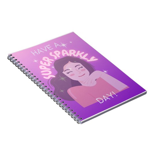 Haben Sie ein Super Funkelnd Day Notebook? Notizblock (Rechte Seite)