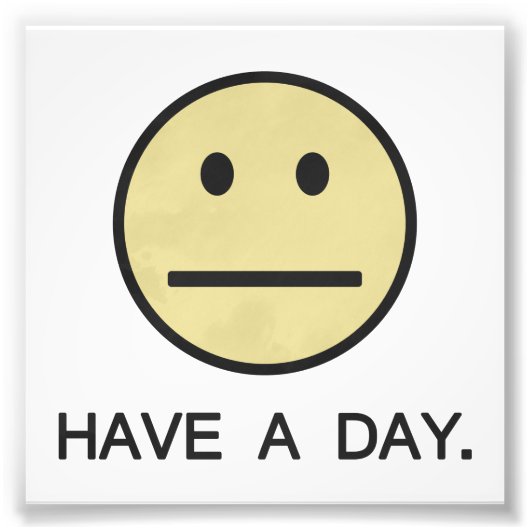 Haben Sie ein Tagesgericht Fotodruck (Vorne)