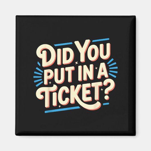 Haben Sie ein Ticket eingegeben IT-Support IT-Netz Magnet (Vorne)