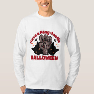 Haben Sie ein wahnsinniges Halloween Monster-Handd T-Shirt