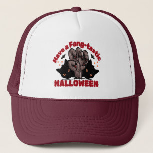 Haben Sie ein wahnsinniges Halloween Monster-Handd Truckerkappe
