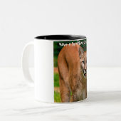 Haben Sie ein Weihnachtsfest Zweifarbige Tasse (Vorderseite Links)