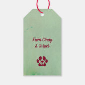 Haben Sie ein Weihnachtsgeschenk-Tag Geschenkanhänger (Rückseite)