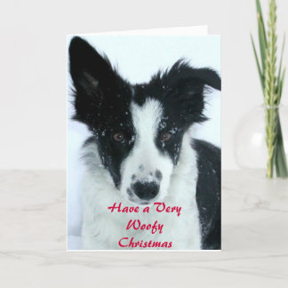 Haben Sie ein Woofy Weihnachten