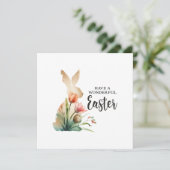 Haben Sie ein wunderbares Ostern Feiertagskarte (Stehend Vorderseite)