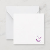 Haben Sie eine bootische Halloween-Note-Karte Mitteilungskarte (Rückseite)