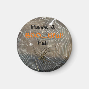 Haben Sie eine BÜROtiful Fall Spider im Web Magnet