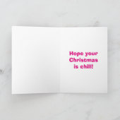 Haben Sie eine coole Feiertagskarte (Innenseite)