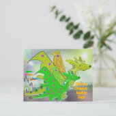 Haben Sie eine Dragontastic Tagesniedliche Postkarte (Stehend Vorderseite)