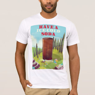 Haben Sie eine eiskalte Limonade Werbung. T-Shirt