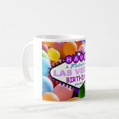Haben Sie eine fabelhafte Las Vegas Birthday Ballo Kaffeetasse (Vorderseite Links)