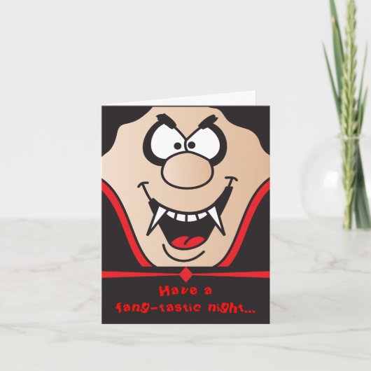 Haben Sie eine fantasievolle Halloween-Nacht Karte (Vorderseite)