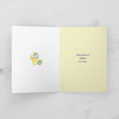 Haben Sie eine farbenfrohe Tageskarte Karte (Innenseite)