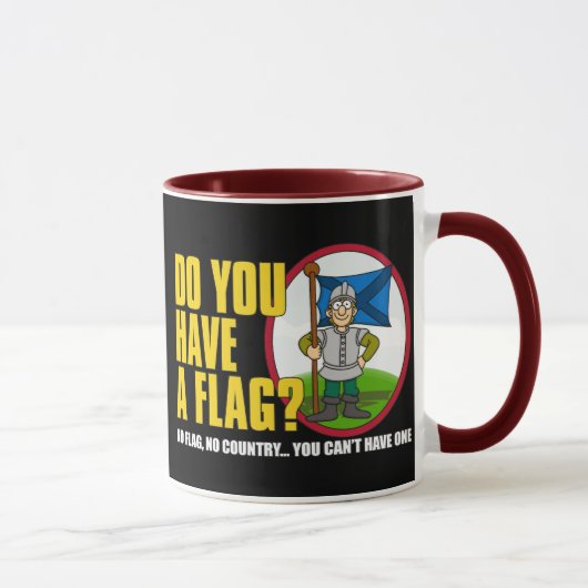 Haben Sie eine Flaggen-Tasse Tasse (Rechts)