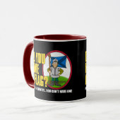 Haben Sie eine Flaggen-Tasse Tasse (Vorderseite Links)