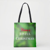 Haben Sie eine freudige Weihnachtstypografie Matti Tasche (Vorderseite)