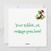 Haben Sie eine Frogge Weihnachtskarte Feiertagskarte (Rückseite)