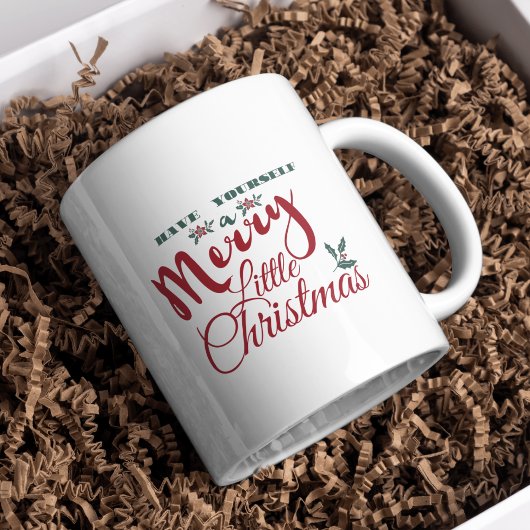 Haben Sie eine fröhliche kleine Weihnachtsfeier-Ta Kaffeetasse