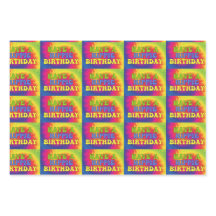 Haben Sie eine Hippie Geburtstags-Gefärbte Krawatt