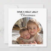 Haben Sie eine Holly Jolly Weihnachten - niedliche (Vorderseite)