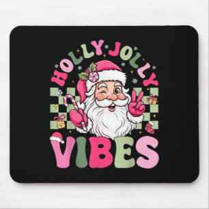 Haben Sie eine Holly Xmas JolChristmas Coquette Vi Mousepad