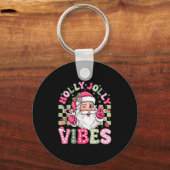 Haben Sie eine Holly Xmas JolChristmas Coquette Vi Schlüsselanhänger (Vorderseite)