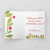 Haben Sie eine lustige kleine Weihnachtskarte? Karte (Innenseite)