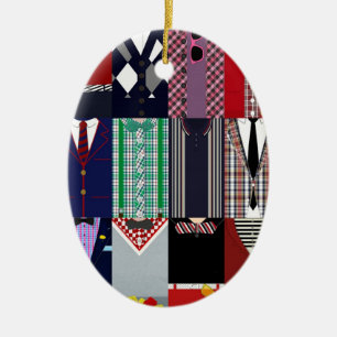 Haben Sie eine sehr adrette Weihnachtsverzierung Keramik Ornament