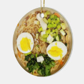 Haben Sie eine Souper Duper Weihnachtssuppe Keramik Ornament (Links)