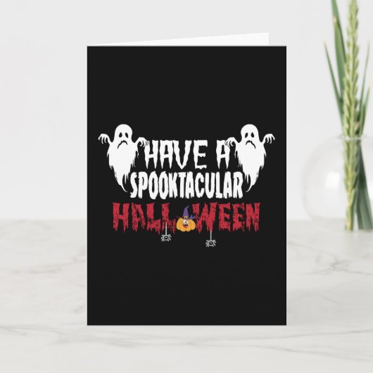 Haben Sie eine Spooktacular Karte (Vorderseite)