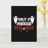 Haben Sie eine Spooktacular Karte (Gelbe Blume)