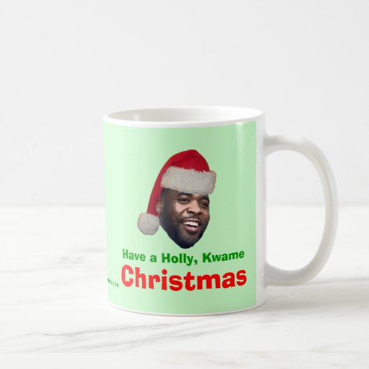 Haben Sie eine Stechpalme, Kwame, Weihnachten Kaffeetasse (Rechts)