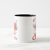 Haben Sie eine Tasse Cheer Retro Rosa Weihnachten (Mittel)