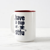 Haben Sie eine Tasse Sarcasm Sarcastic Kaffee Lieb (Vorderseite Links)