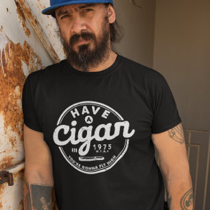 Haben Sie eine Zigarre Lustige Zitate Vintage T-Shirt
