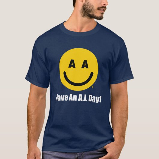 Haben Sie einen A.I.-Tag Dark Tee (Vorderseite)
