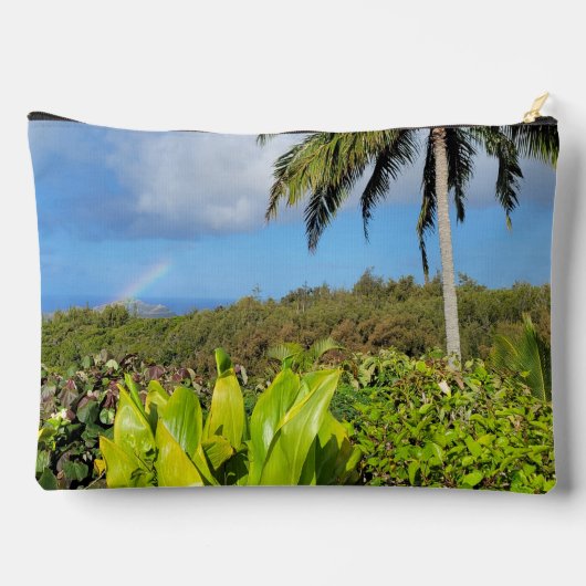 Haben Sie einen Aloha Day großen Accessoires Pouch Zubehörtasche (Rückseite)