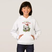 Haben Sie einen beary frohen Weihnachten Polar Bär