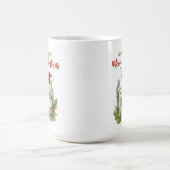 Haben Sie einen beary frohen Weihnachten Polar Bär Kaffeetasse (Mittel)